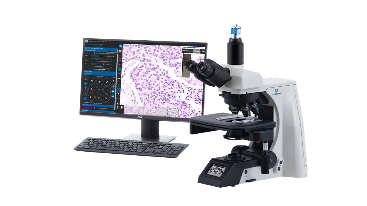 Remote View Microscope ACCU-SCOPE RC500 Remote Collaboration & Telepathology System – I ...